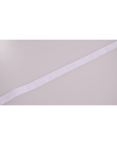 Koronka bawełniana 10mm Biały