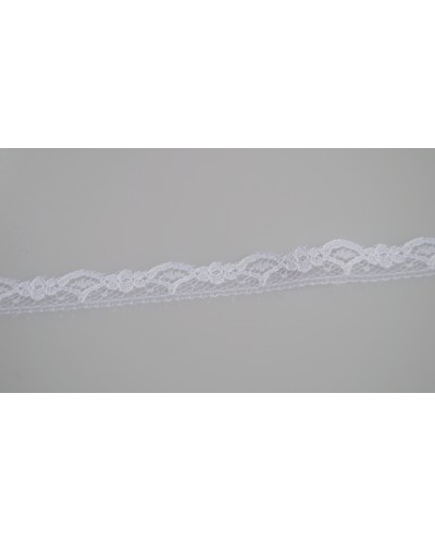 Koronka syntetyczna 10mm Biała