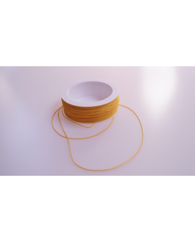 Sznurek skręcany 1,1mm żółty