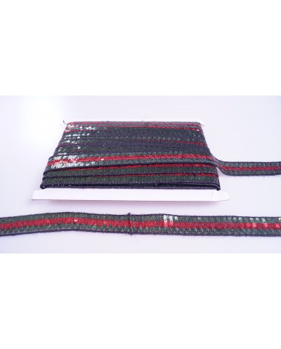 Taśma cekinowa lampas C-013