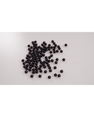 Koraliki akrylowe 5mm Czarne