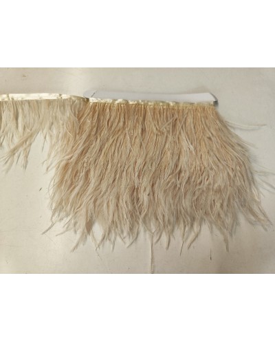 Pióra Strusie 12-16cm  Ecru