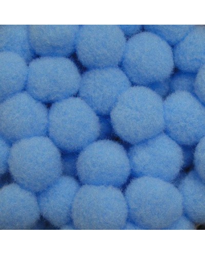 pompon P-5 błekit 13mm