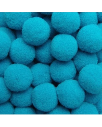 pompon P-5 turkus 13mm