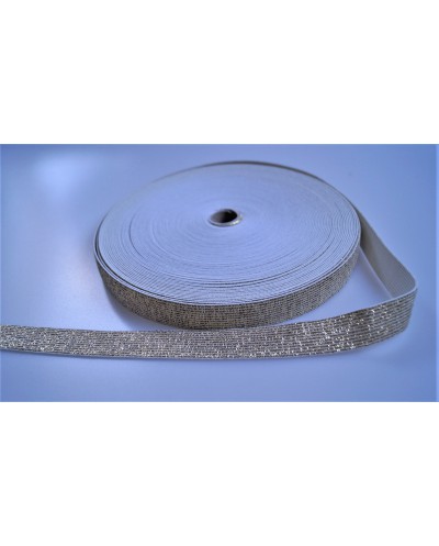 Guma ozdobna 20mm Jasno złota